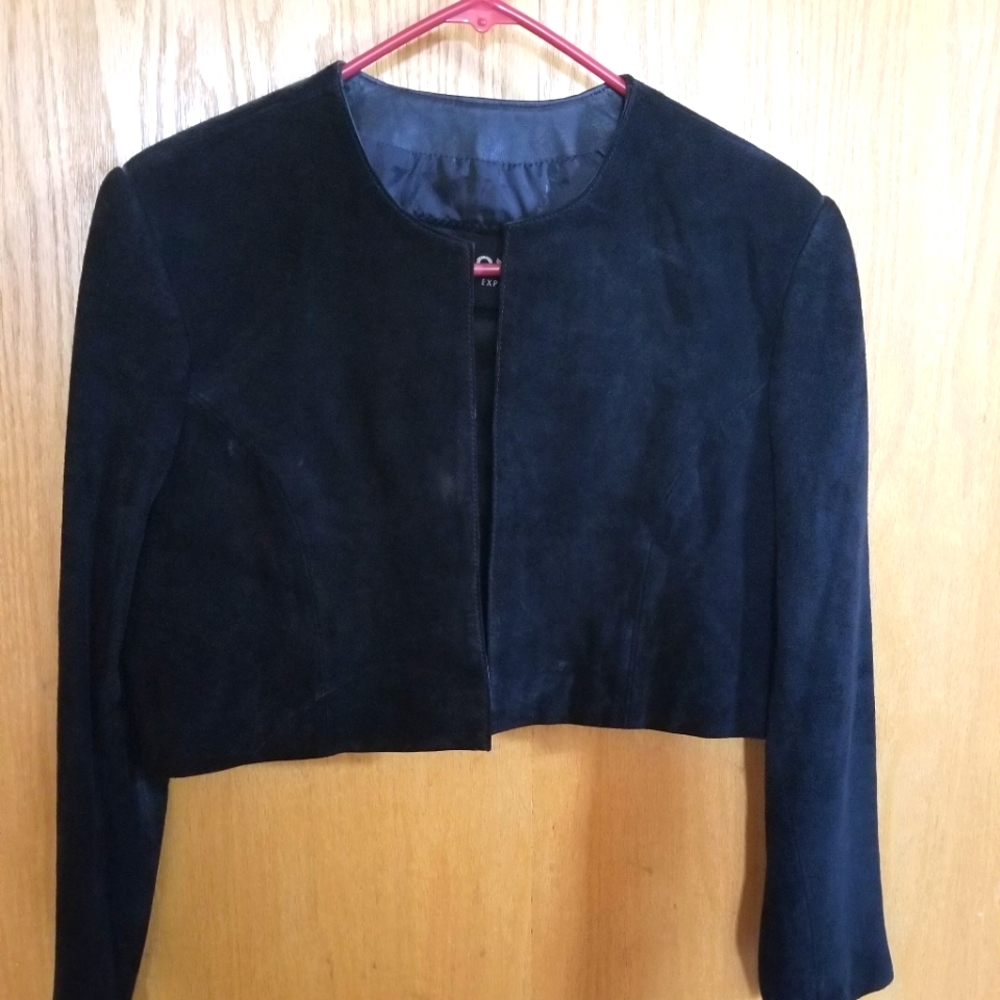 Suede Jacket & Skirt